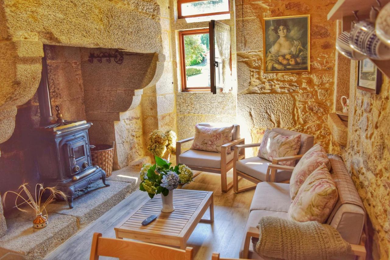 Casa Dos Amos En Costa Da Morte. A Coruna ポンテセソ エクステリア 写真