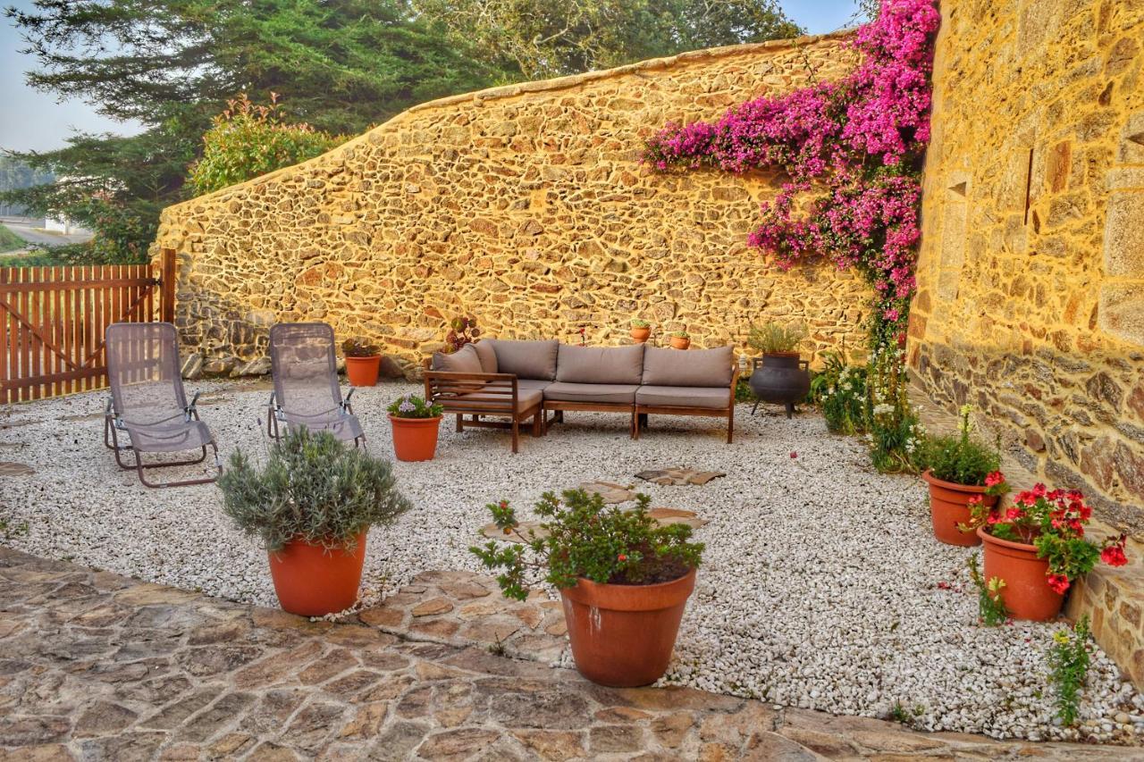 Casa Dos Amos En Costa Da Morte. A Coruna ポンテセソ エクステリア 写真